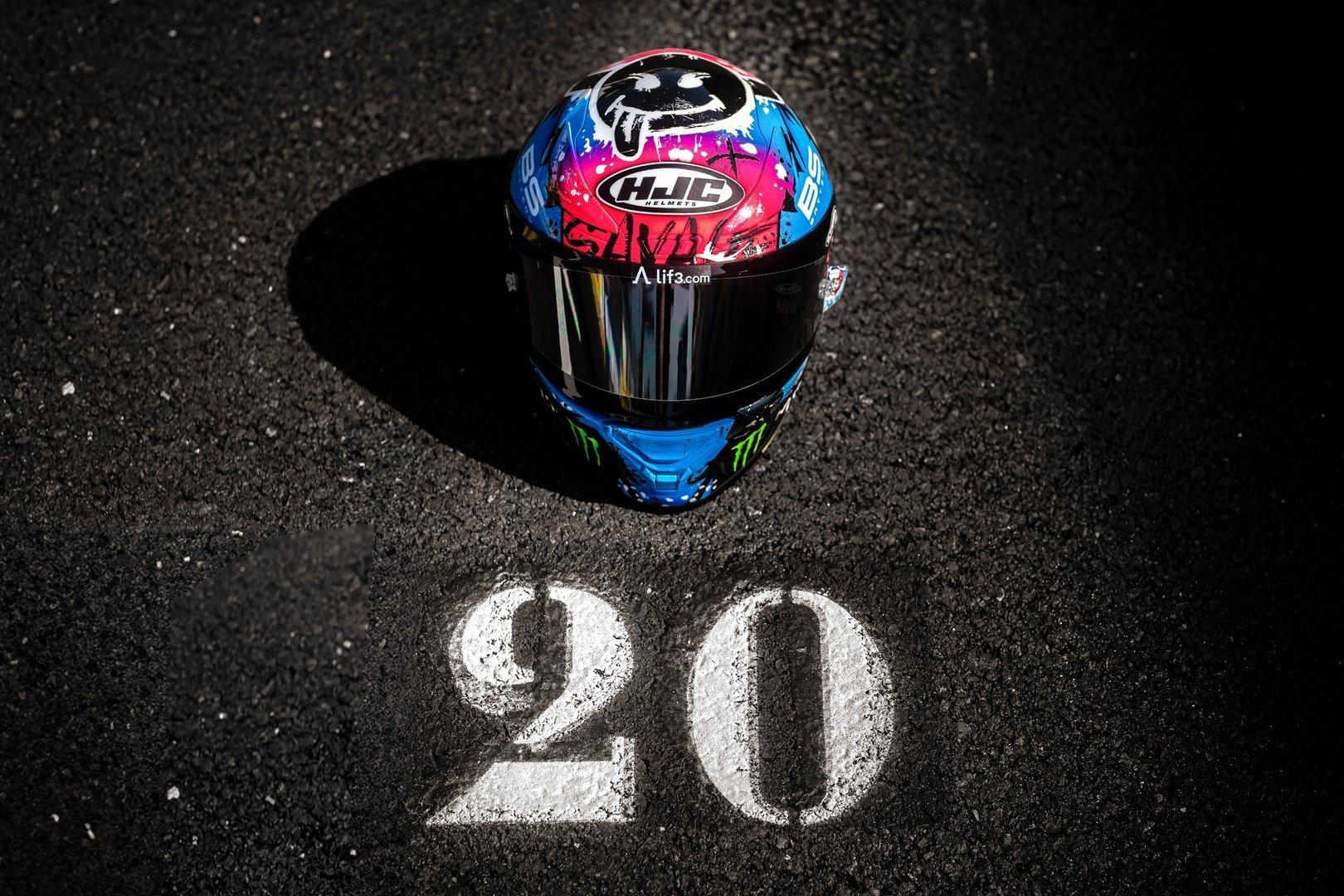 HJC RPHA 1 QUARTARARO LE MANS XXL